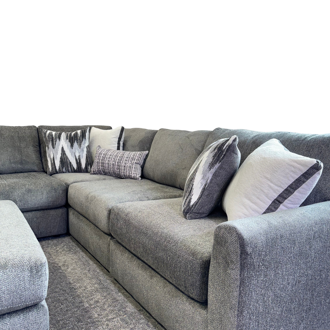 Avery Modular Sectional In Slate Gray (Customizable)