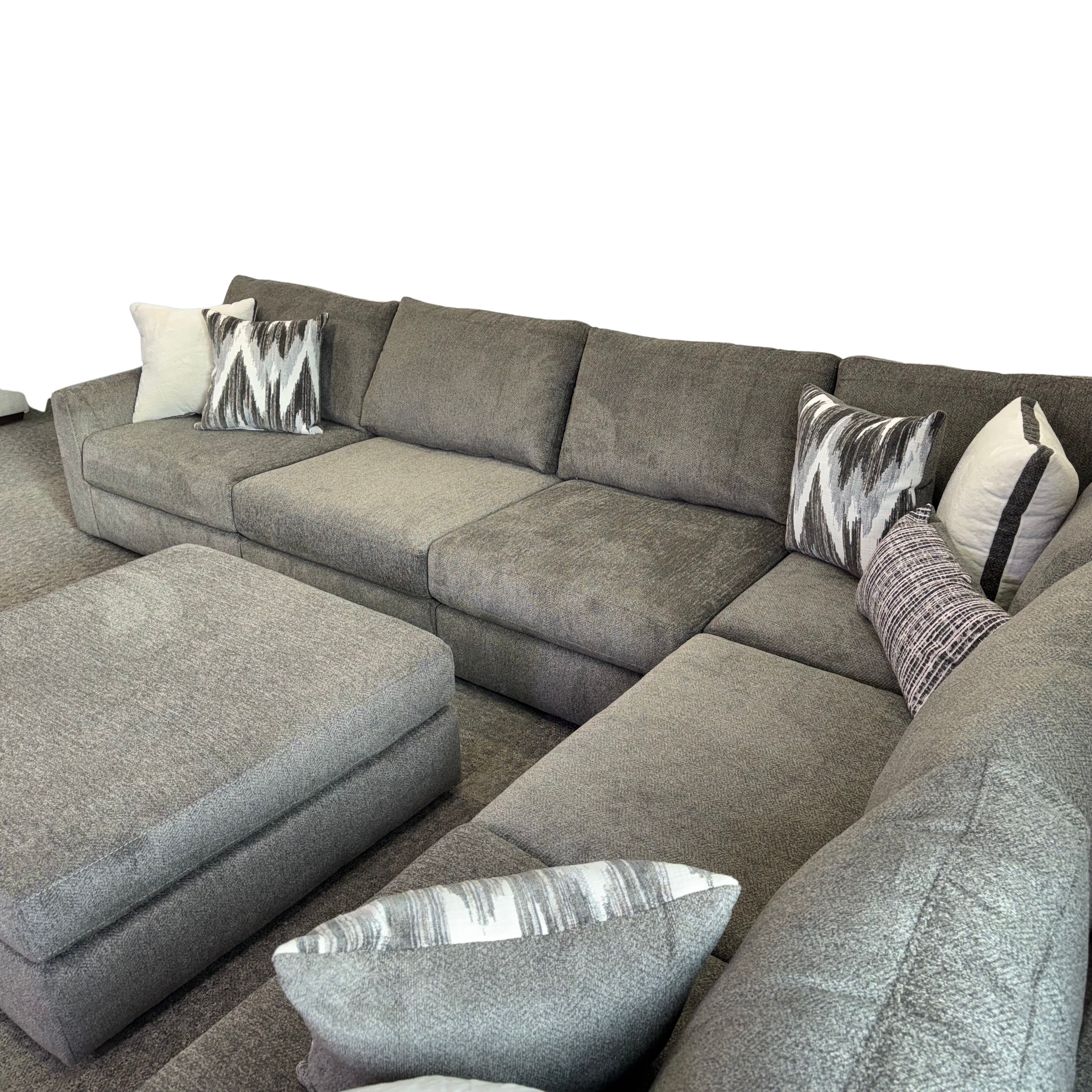 Avery Modular Sectional In Slate Gray (Customizable)