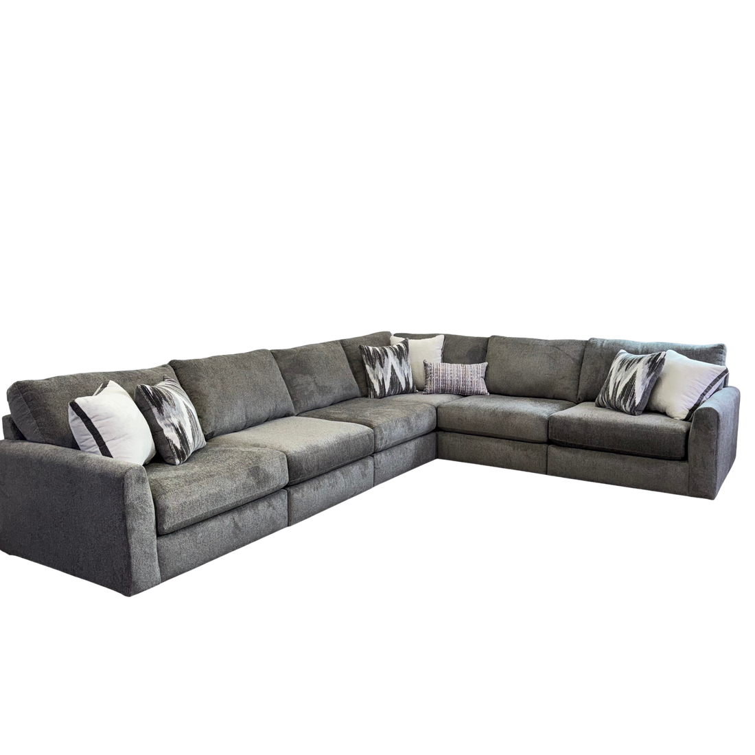 Avery Modular Sectional In Slate Gray (Customizable)