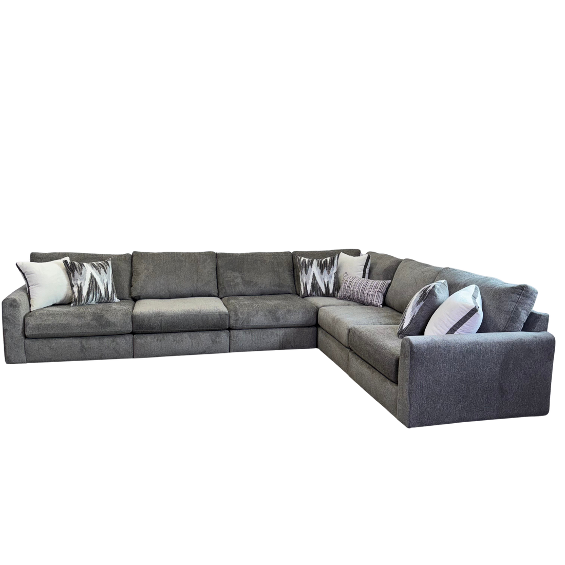 Avery Modular Sectional In Slate Gray (Customizable)