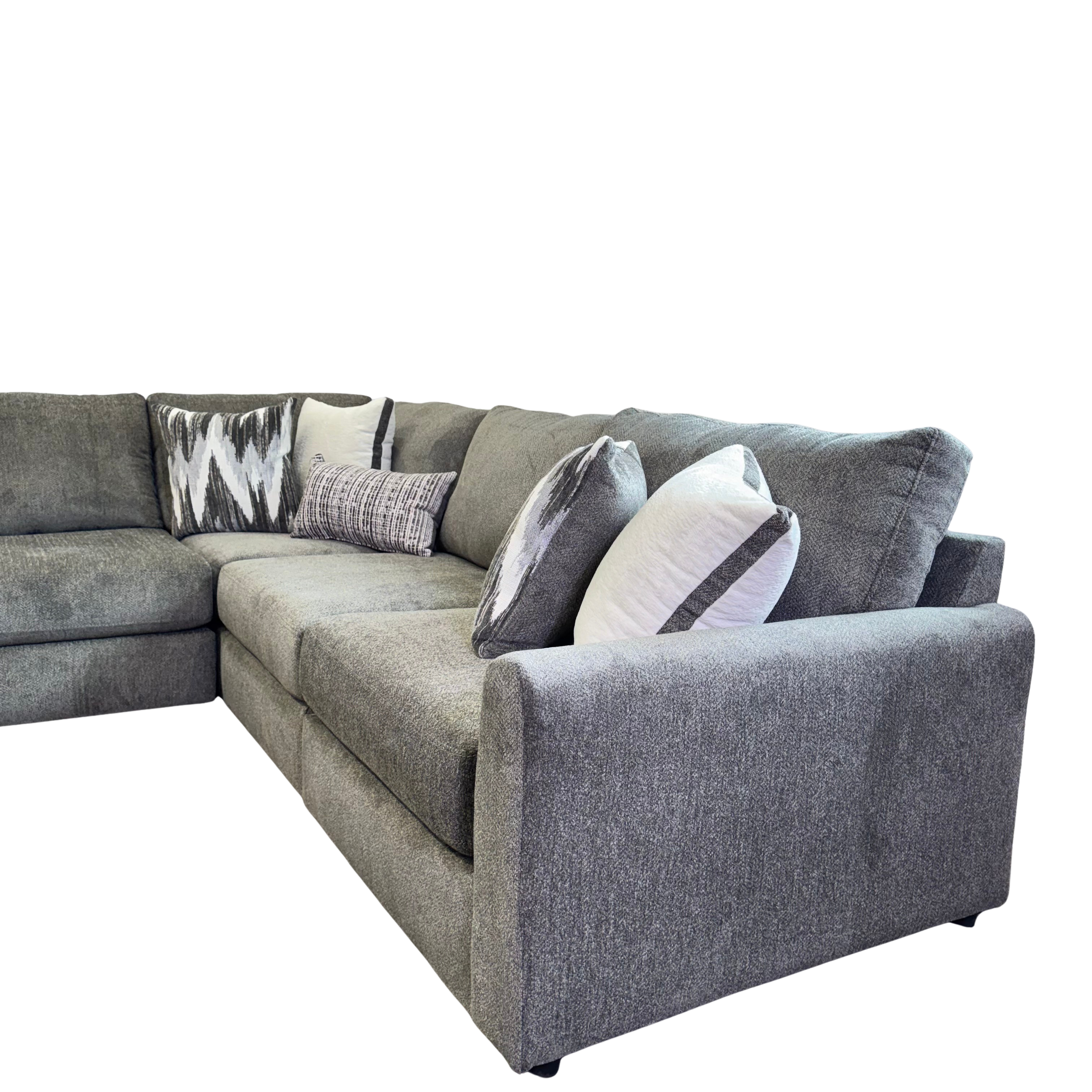 Avery Modular Sectional In Slate Gray (Customizable)