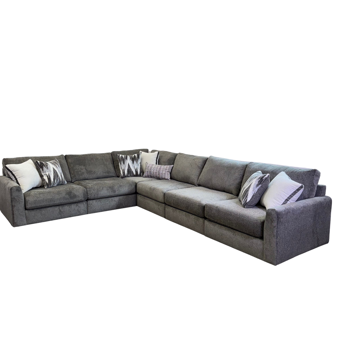 Avery Modular Sectional In Slate Gray (Customizable)