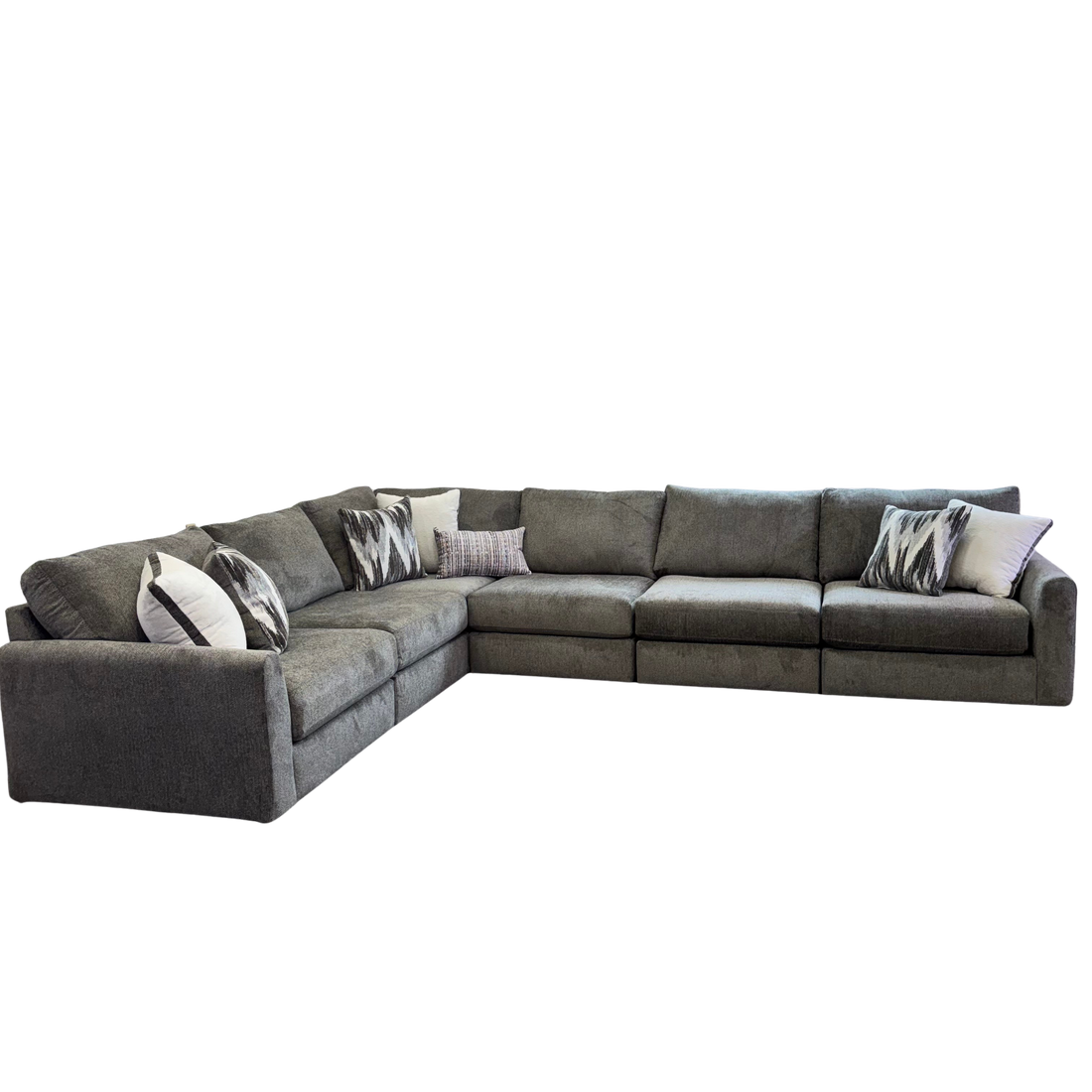 Avery Modular Sectional In Slate Gray (Customizable)