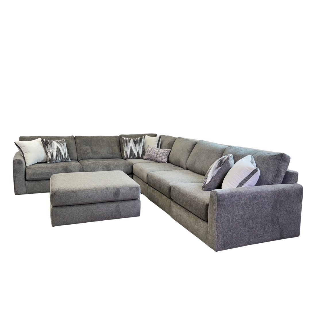 Avery Modular Sectional In Slate Gray (Customizable)
