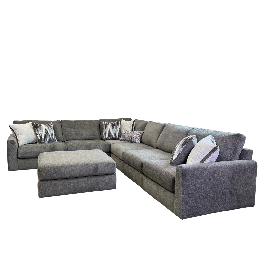 Avery Modular Sectional In Slate Gray (Customizable)