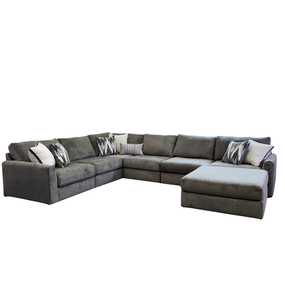 Avery Modular Sectional In Slate Gray (Customizable)