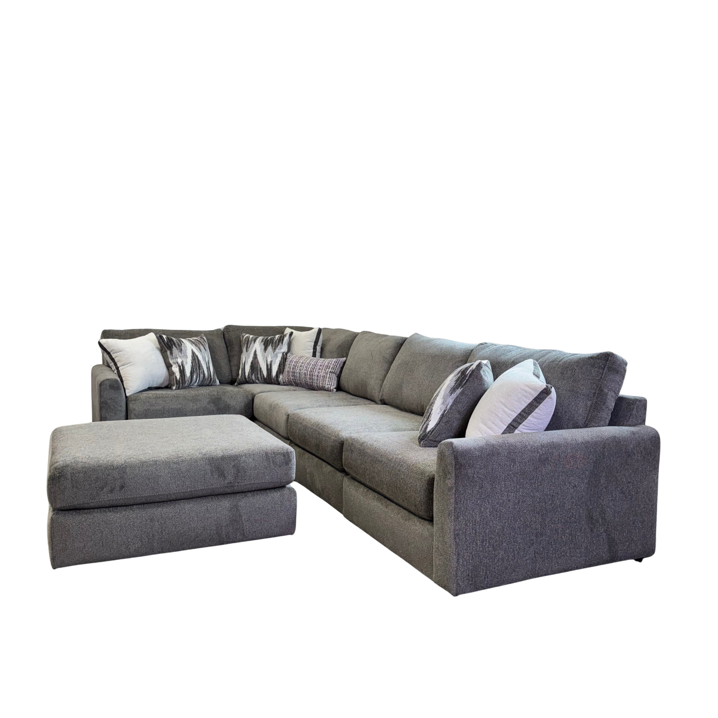 Avery Modular Sectional In Slate Gray (Customizable)