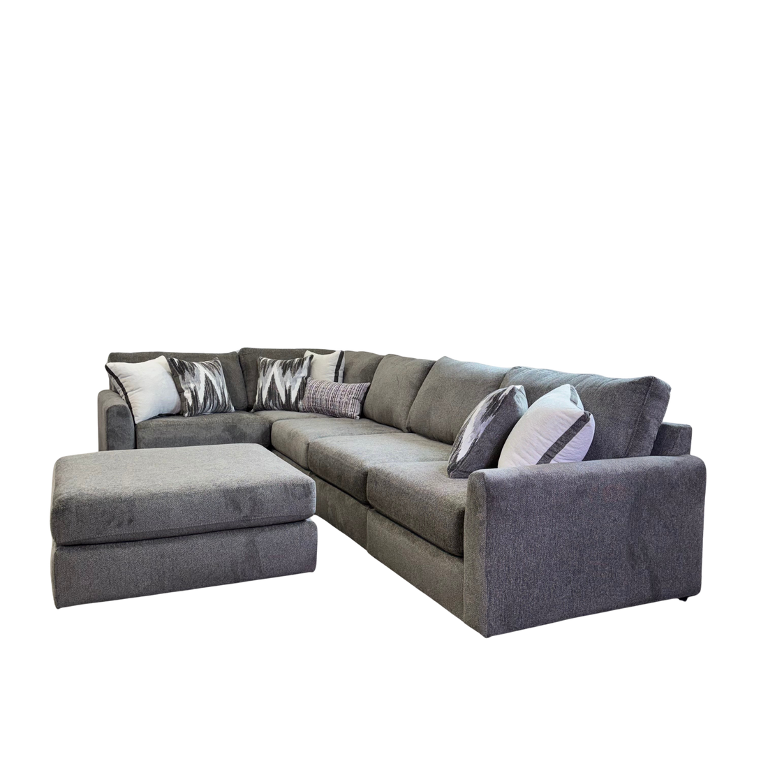 Avery Modular Sectional In Slate Gray (Customizable)