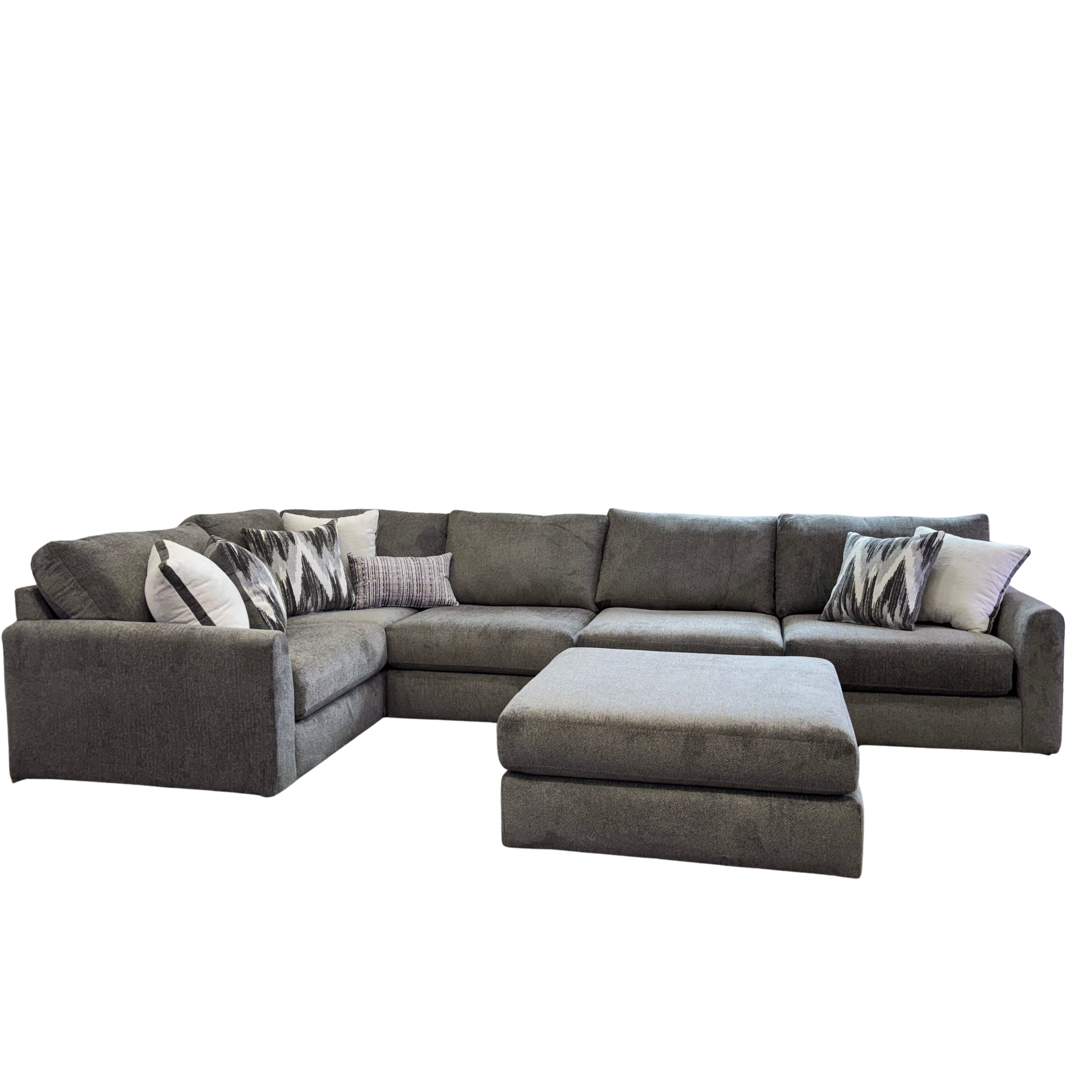 Avery Modular Sectional In Slate Gray (Customizable)