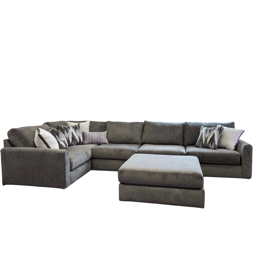 Avery Modular Sectional In Slate Gray (Customizable)