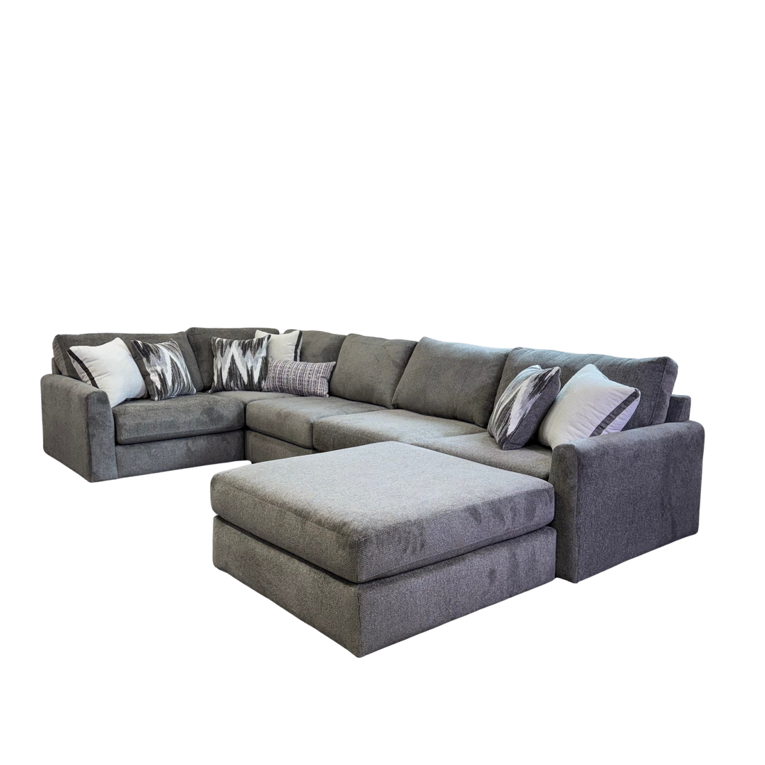Avery Modular Sectional In Slate Gray (Customizable)
