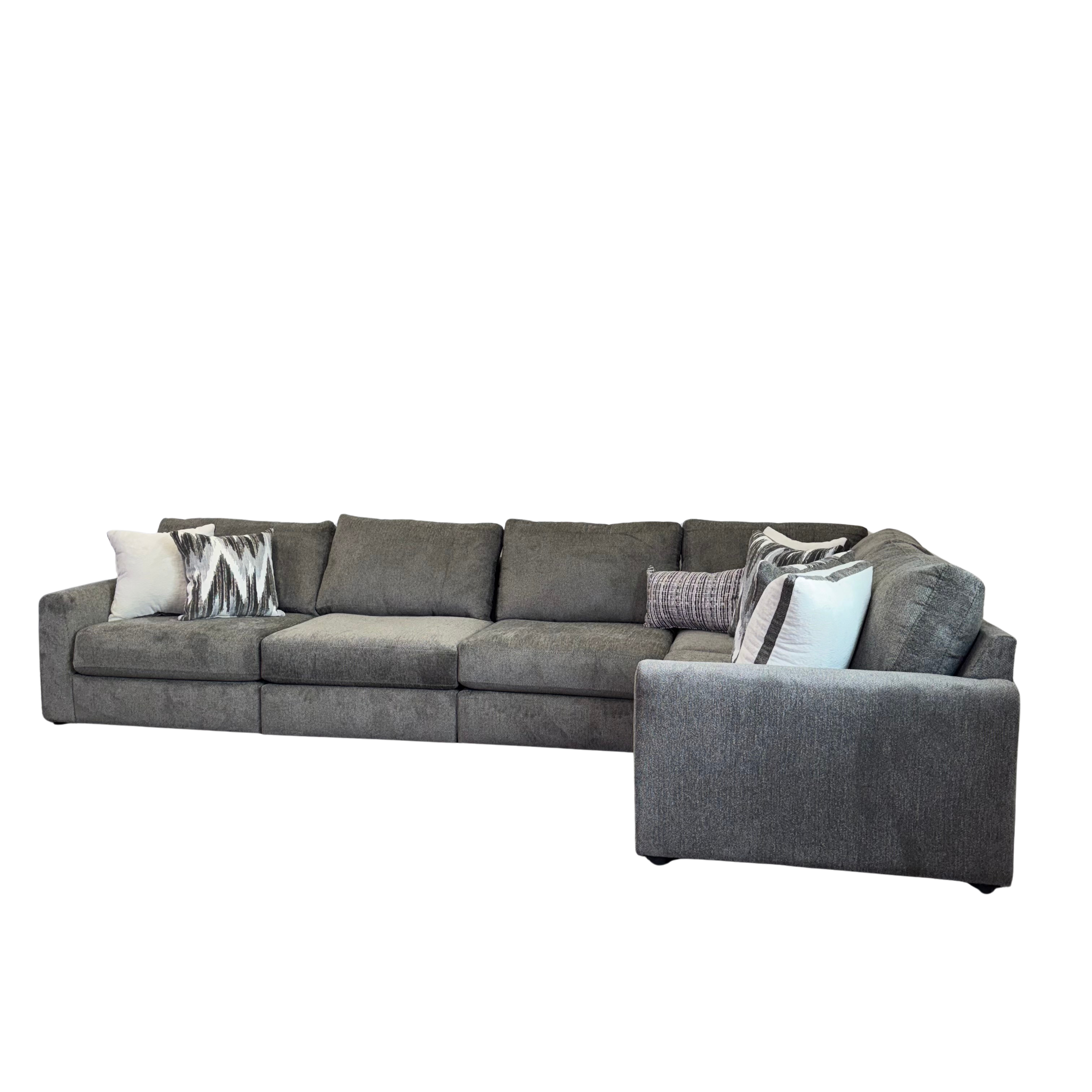 Avery Modular Sectional In Slate Gray (Customizable)
