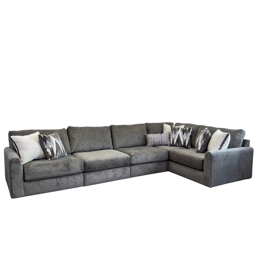 Avery Modular Sectional In Slate Gray (Customizable)