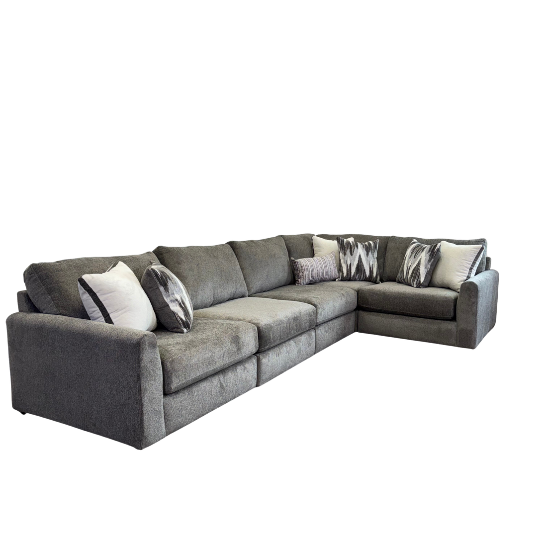 Avery Modular Sectional In Slate Gray (Customizable)