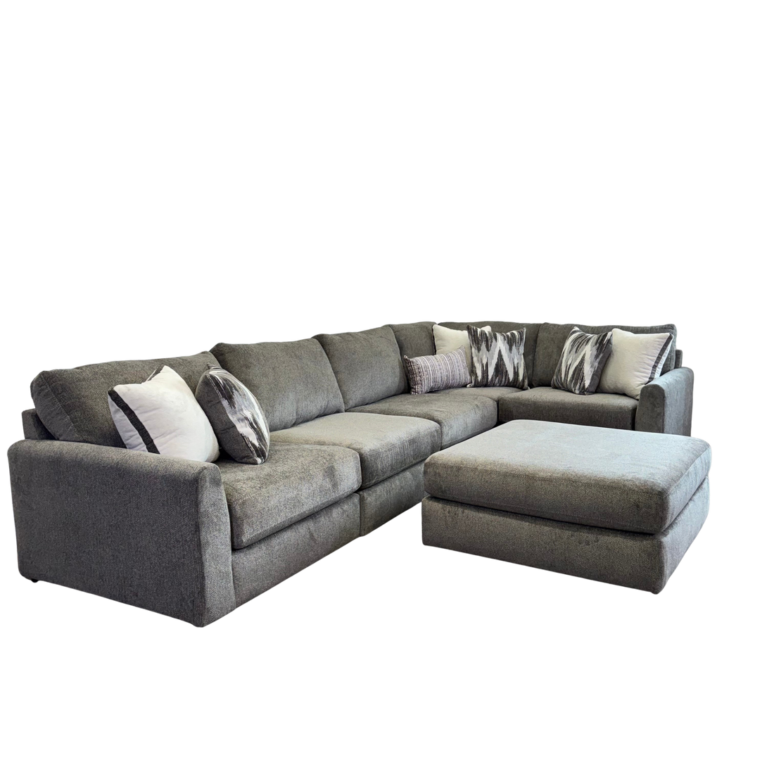 Avery Modular Sectional In Slate Gray (Customizable)