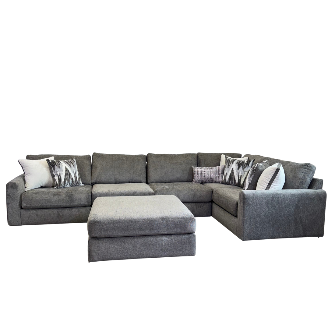 Avery Modular Sectional In Slate Gray (Customizable)
