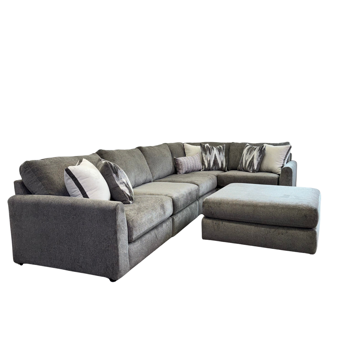 Avery Modular Sectional In Slate Gray (Customizable)