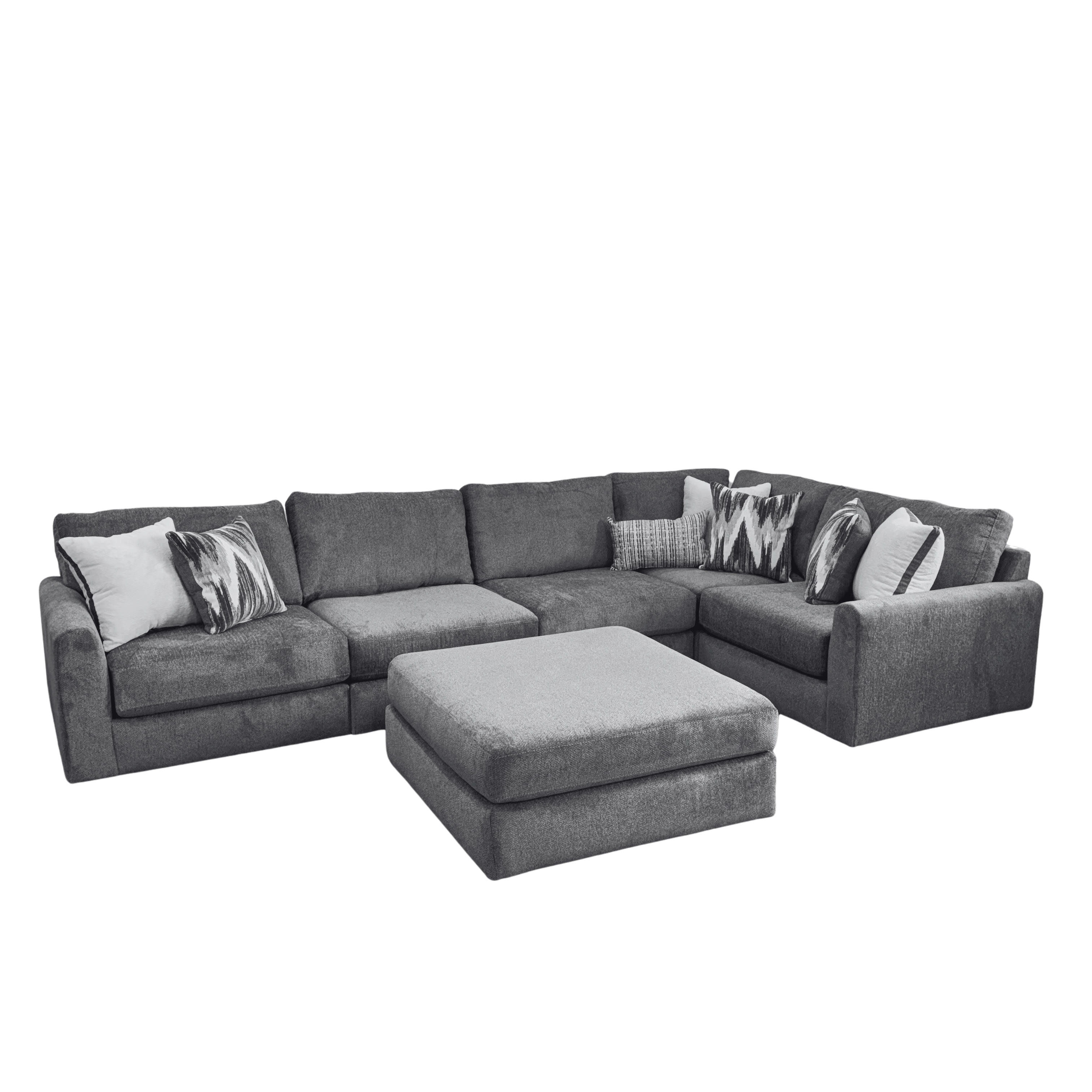 Avery Modular Sectional In Slate Gray (Customizable)