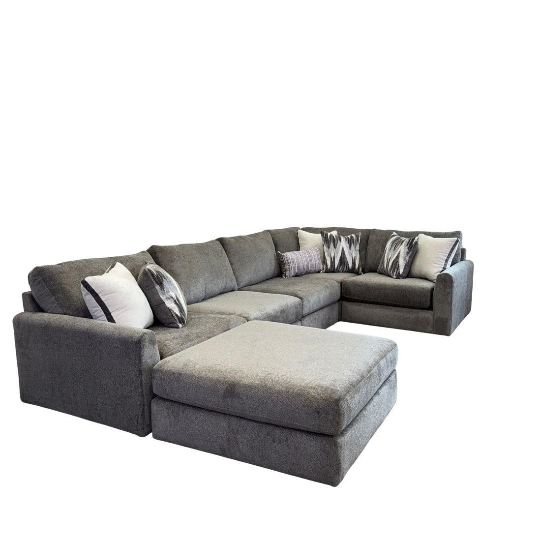 Avery Modular Sectional In Slate Gray (Customizable)