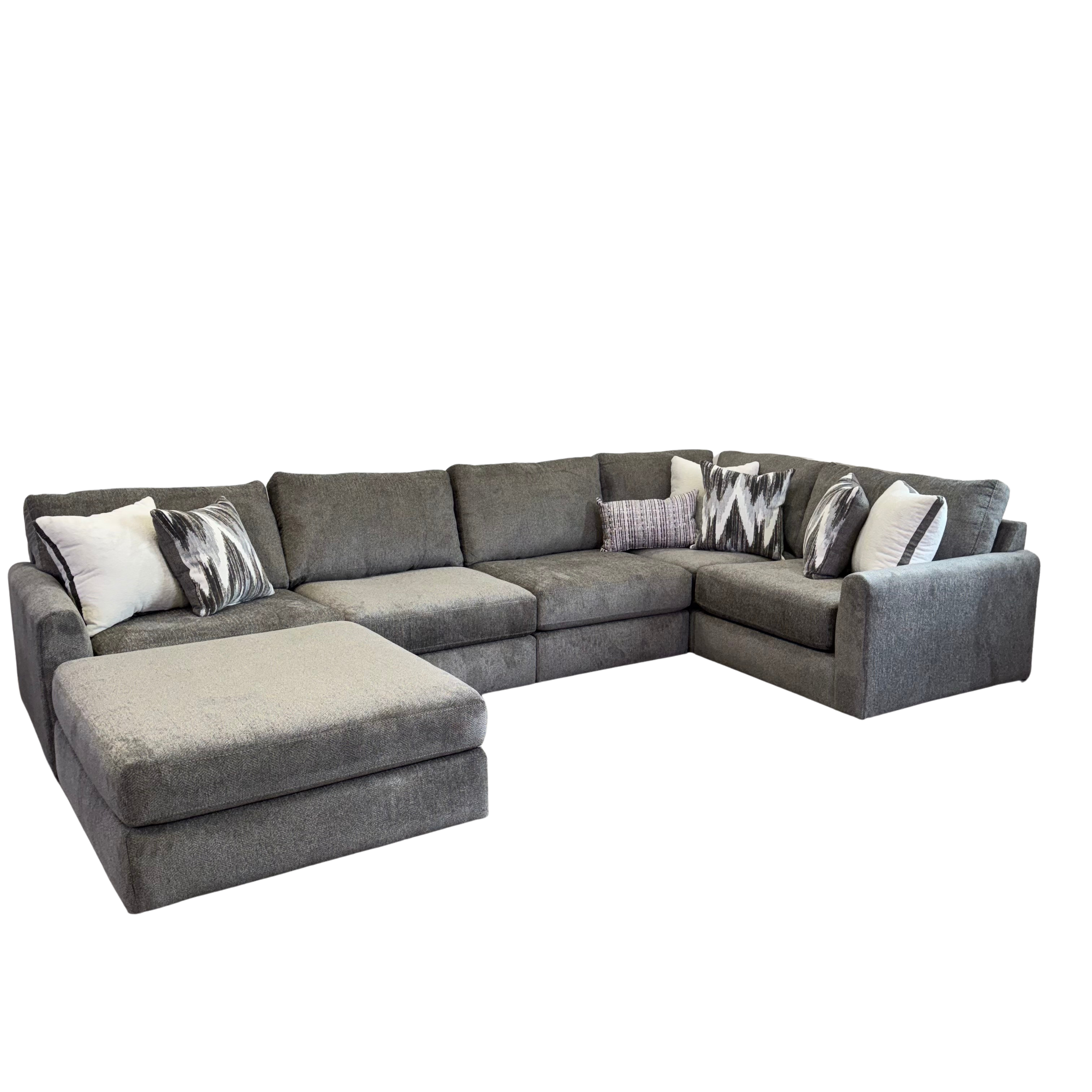 Avery Modular Sectional In Slate Gray (Customizable)