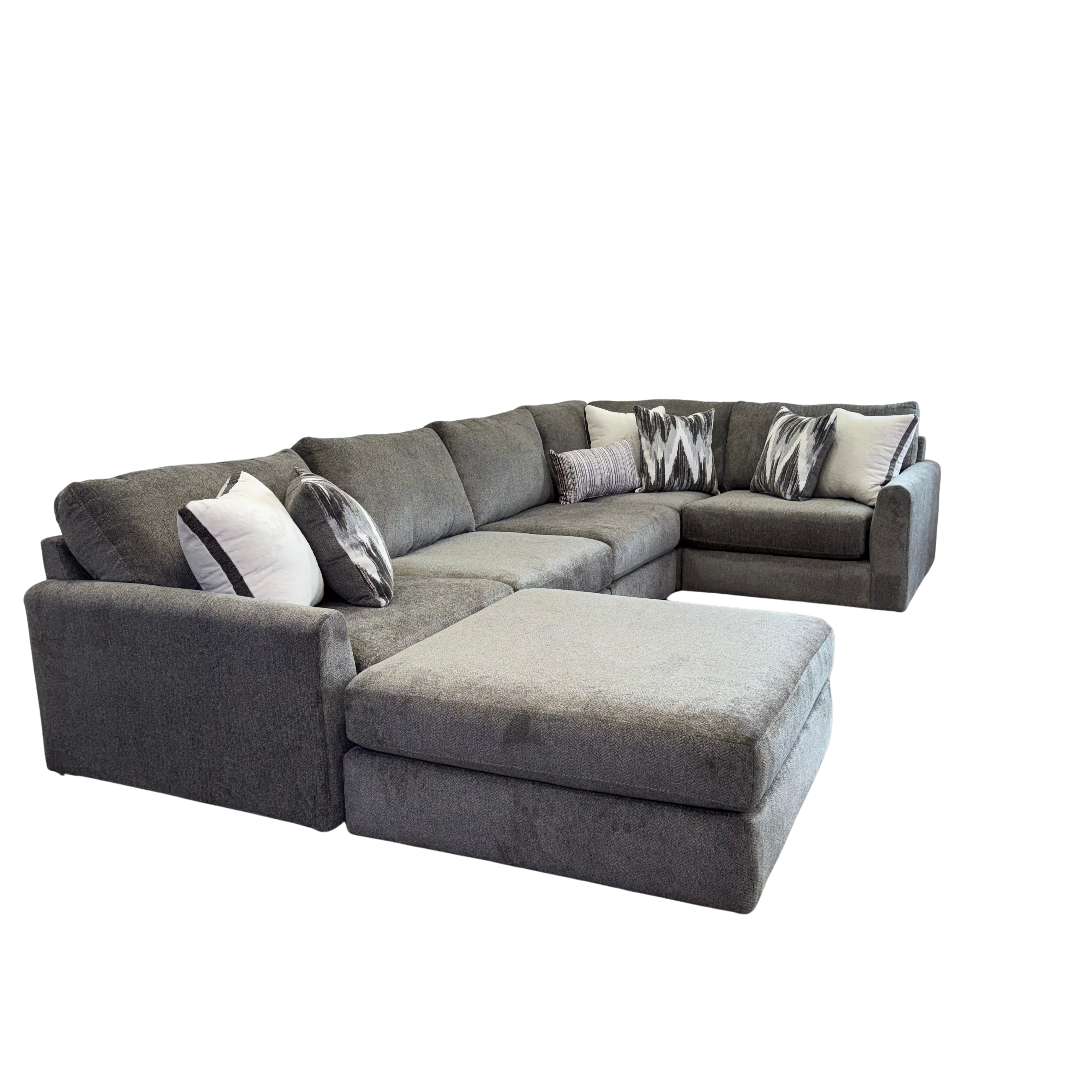 Avery Modular Sectional In Slate Gray (Customizable)
