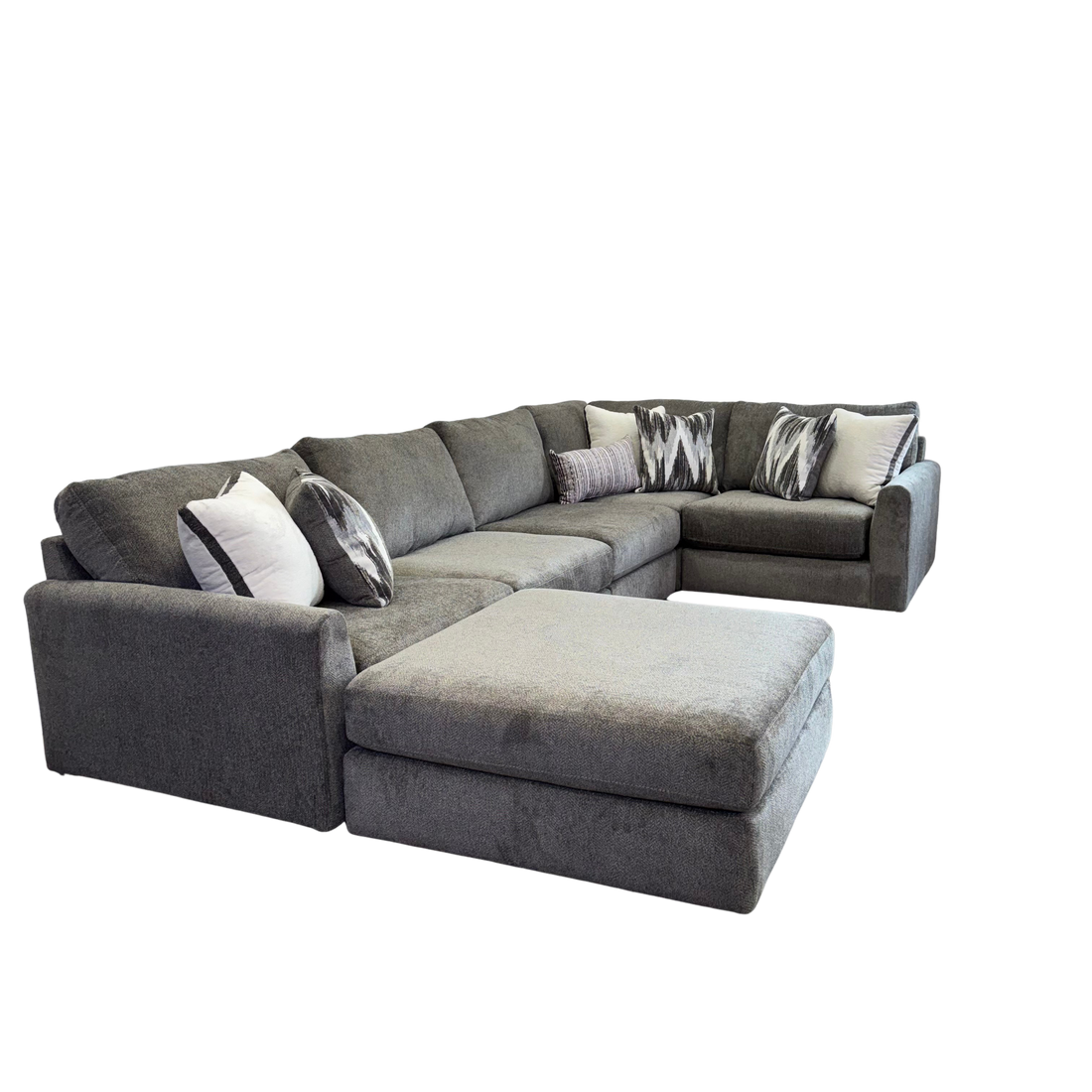 Avery Modular Sectional In Slate Gray (Customizable)
