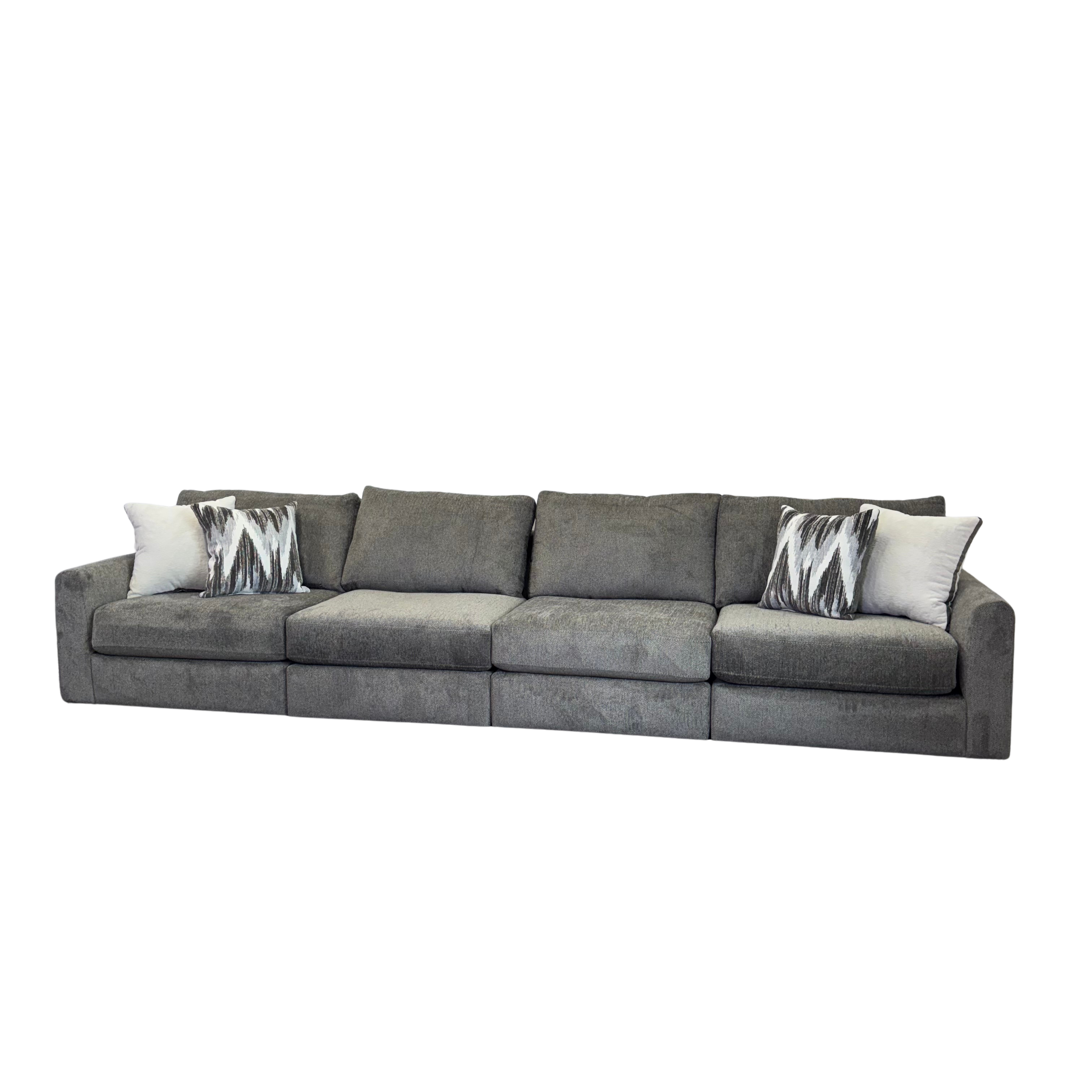 Avery Modular Sectional In Slate Gray (Customizable)