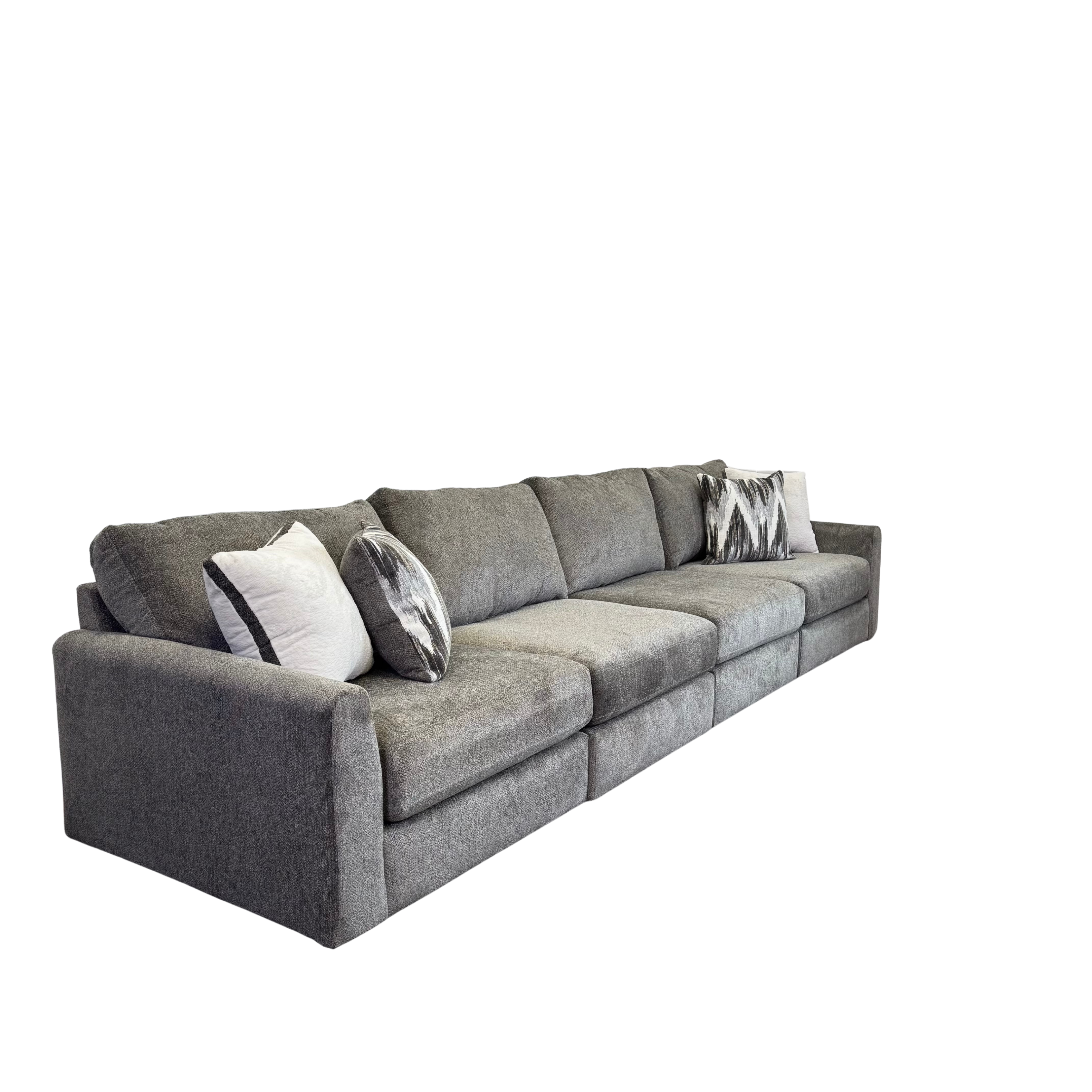 Avery Modular Sectional In Slate Gray (Customizable)