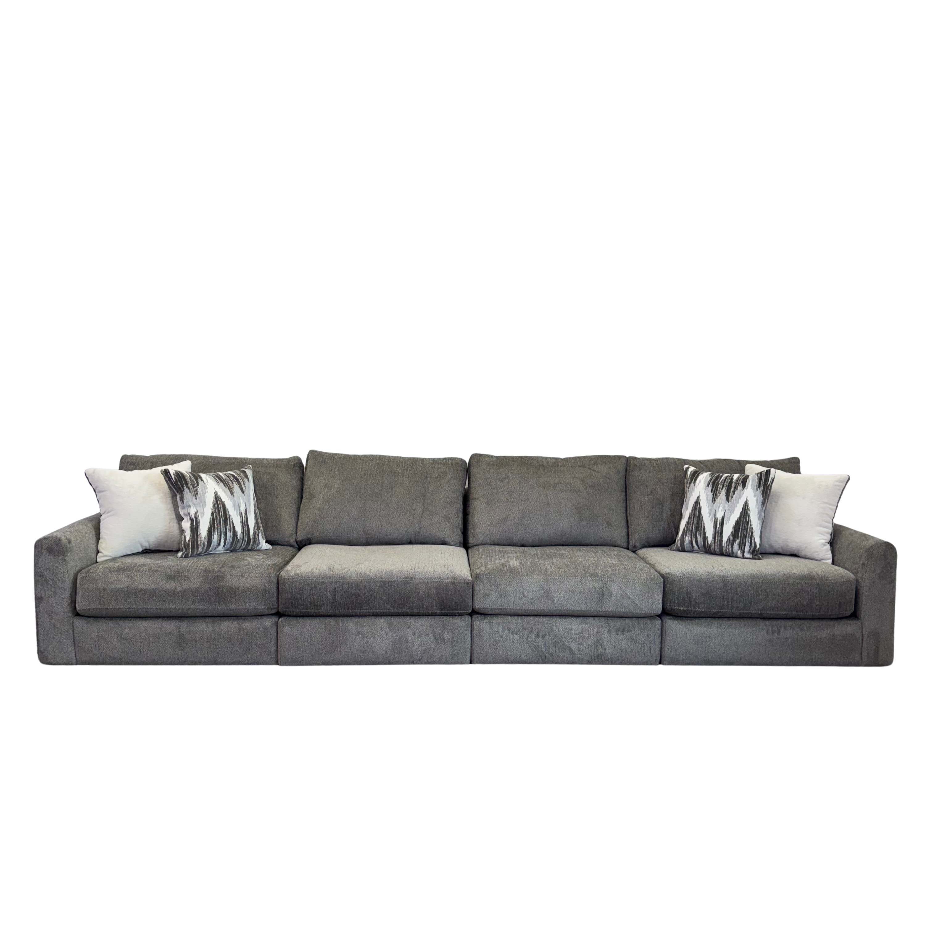 Avery Modular Sectional In Slate Gray (Customizable)