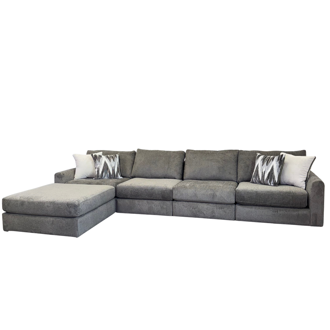 Avery Modular Sectional In Slate Gray (Customizable)