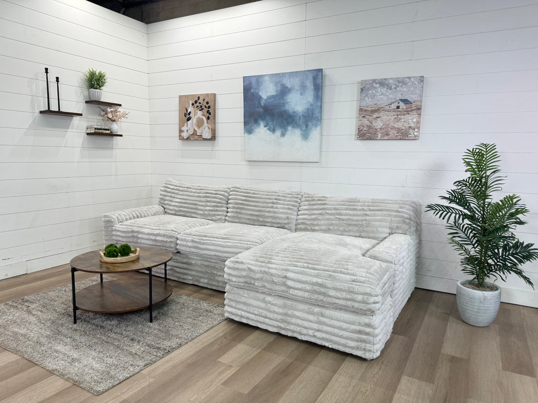 LAST ONE🚨 Julia Frost Oversized Corduroy Chaise Sectional
