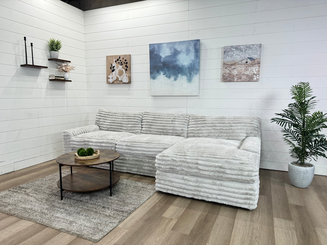 LAST ONE🚨 Julia Frost Oversized Corduroy Chaise Sectional