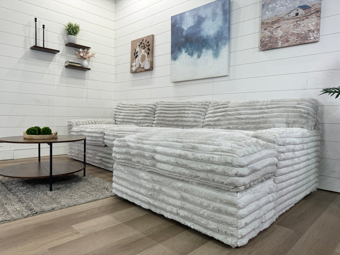 LAST ONE🚨 Julia Frost Oversized Corduroy Chaise Sectional