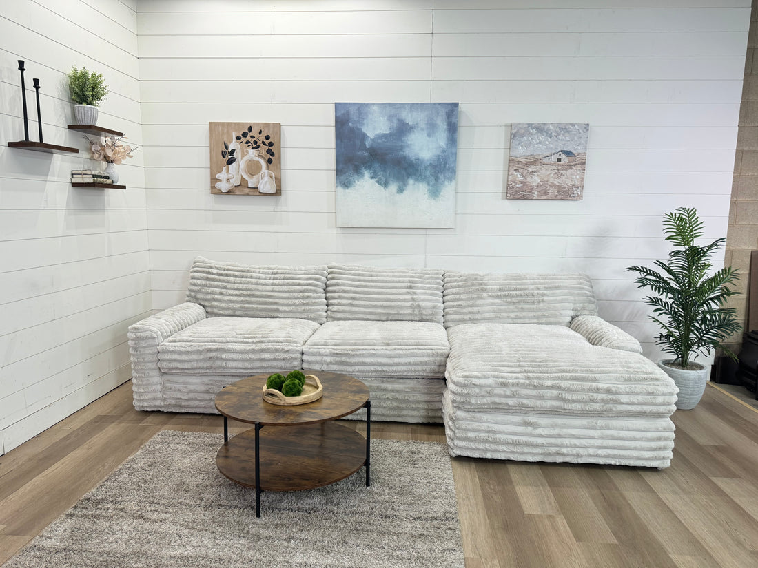 LAST ONE🚨 Julia Frost Oversized Corduroy Chaise Sectional