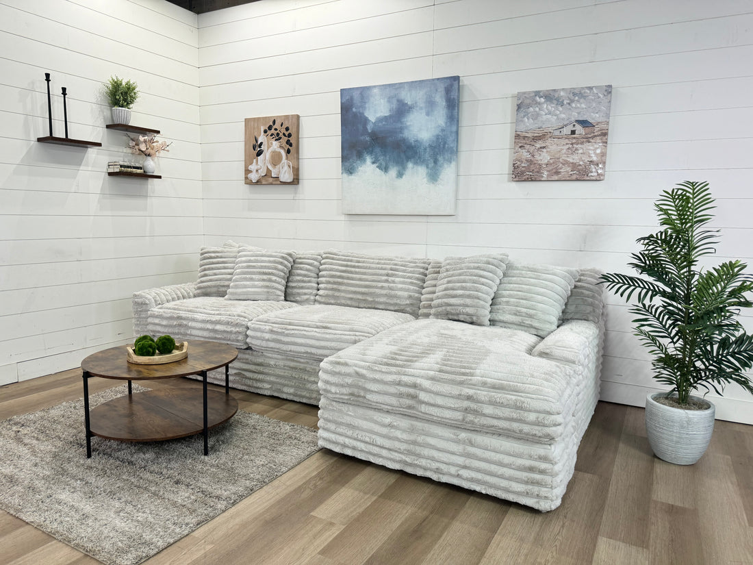 LAST ONE🚨 Julia Frost Oversized Corduroy Chaise Sectional
