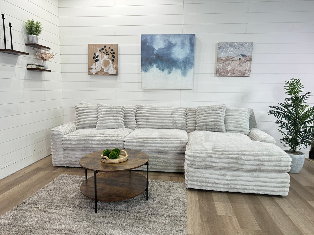 LAST ONE🚨 Julia Frost Oversized Corduroy Chaise Sectional
