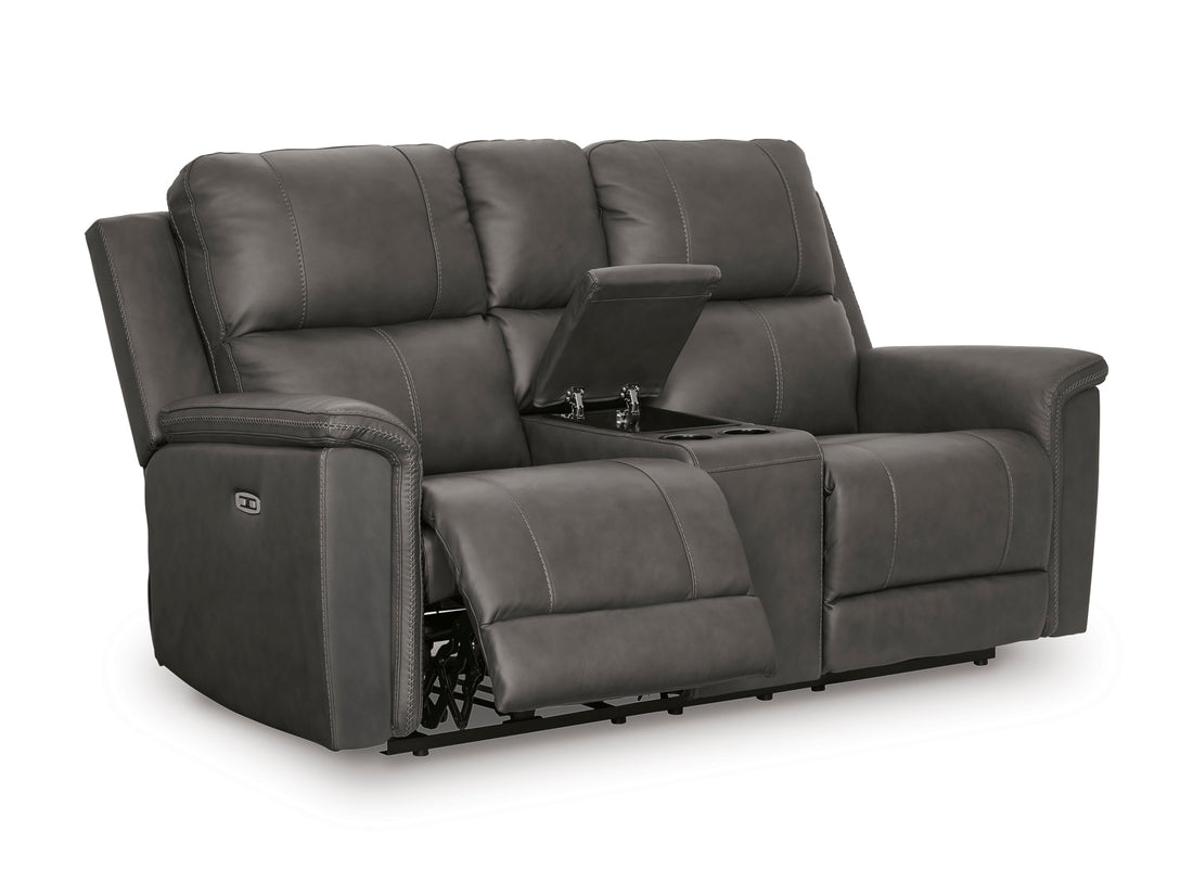 Maverick Sofa & Loveseat Set In Anchor