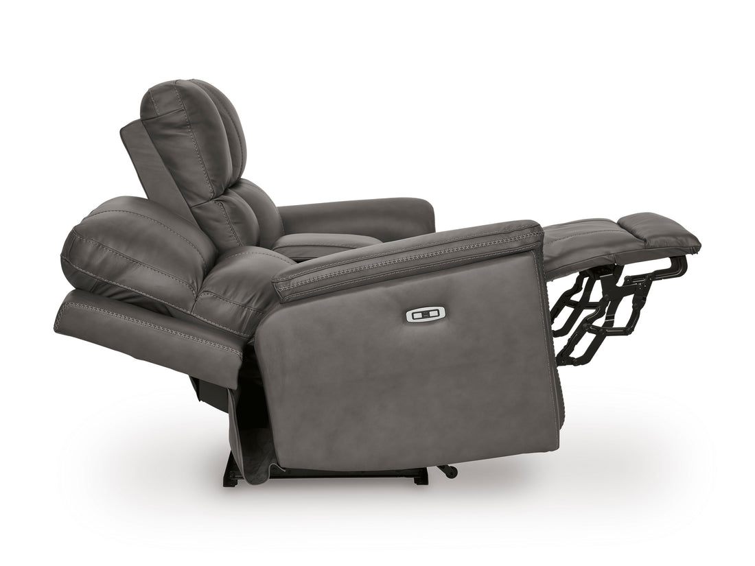 Maverick Sofa & Loveseat Set In Anchor