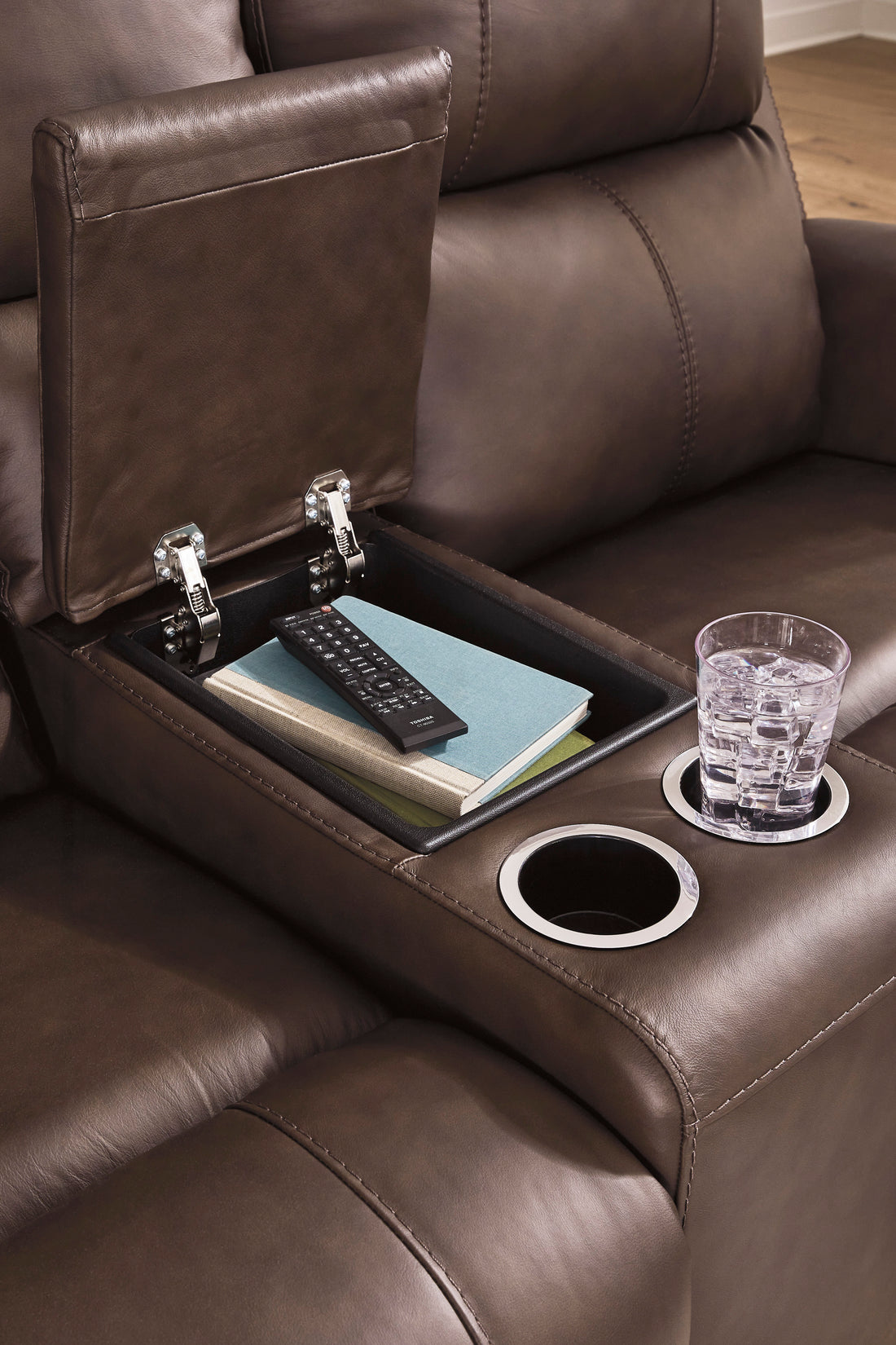 Maverick Sofa & Loveseat In Espresso (Set)