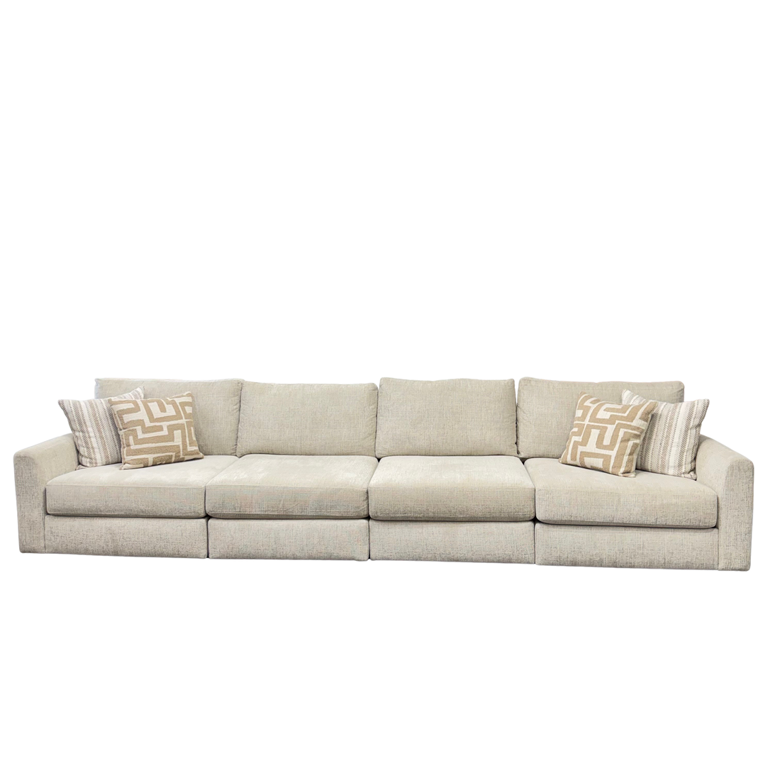 Avery Modular Sectional In Cream (Customizable)