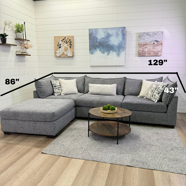 Lounge Modular 4 Piece Sectional