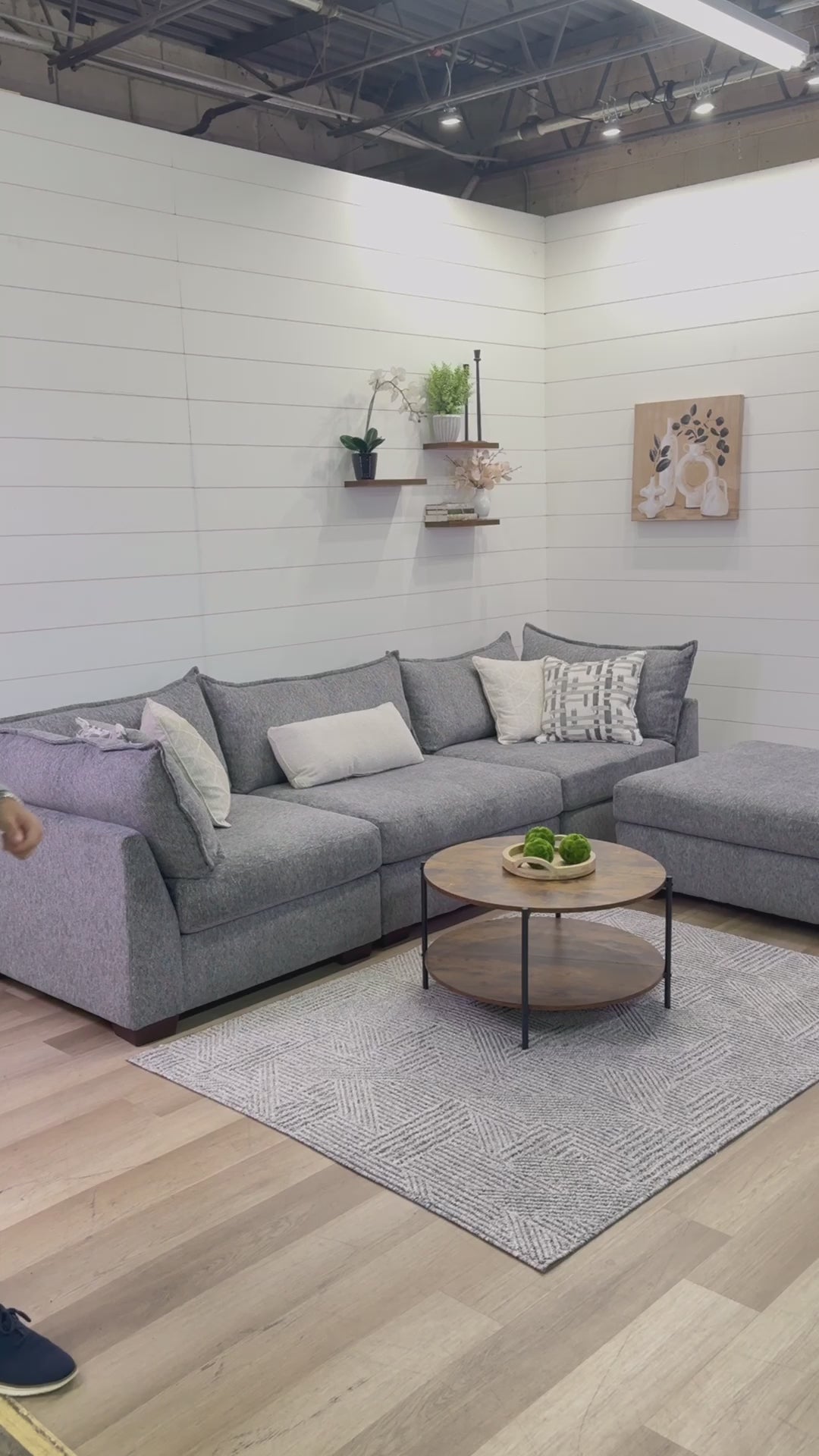 Lounge Modular 5 Piece Sectional
