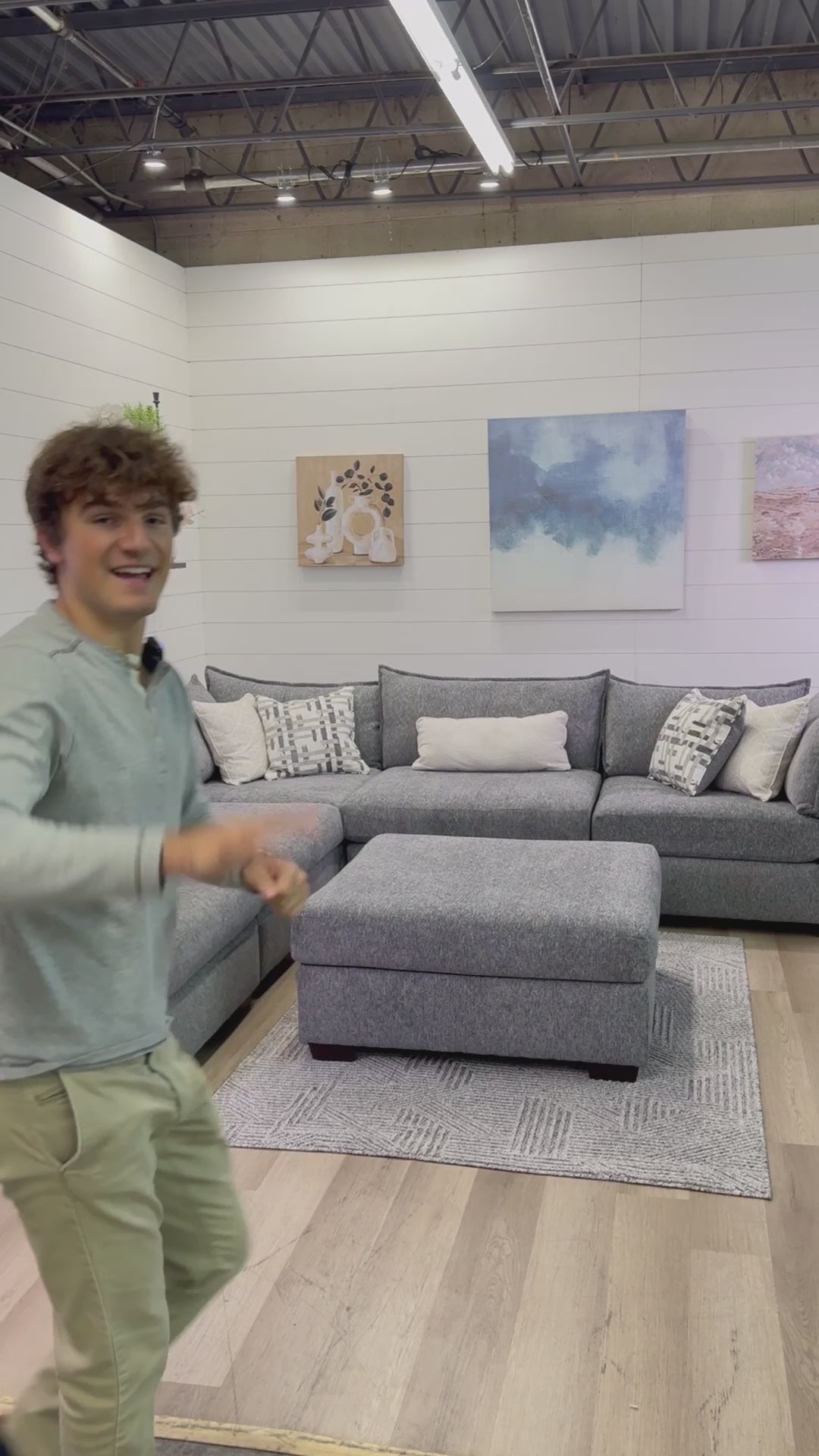 Lounge Modular 6 Piece Sectional Sofa