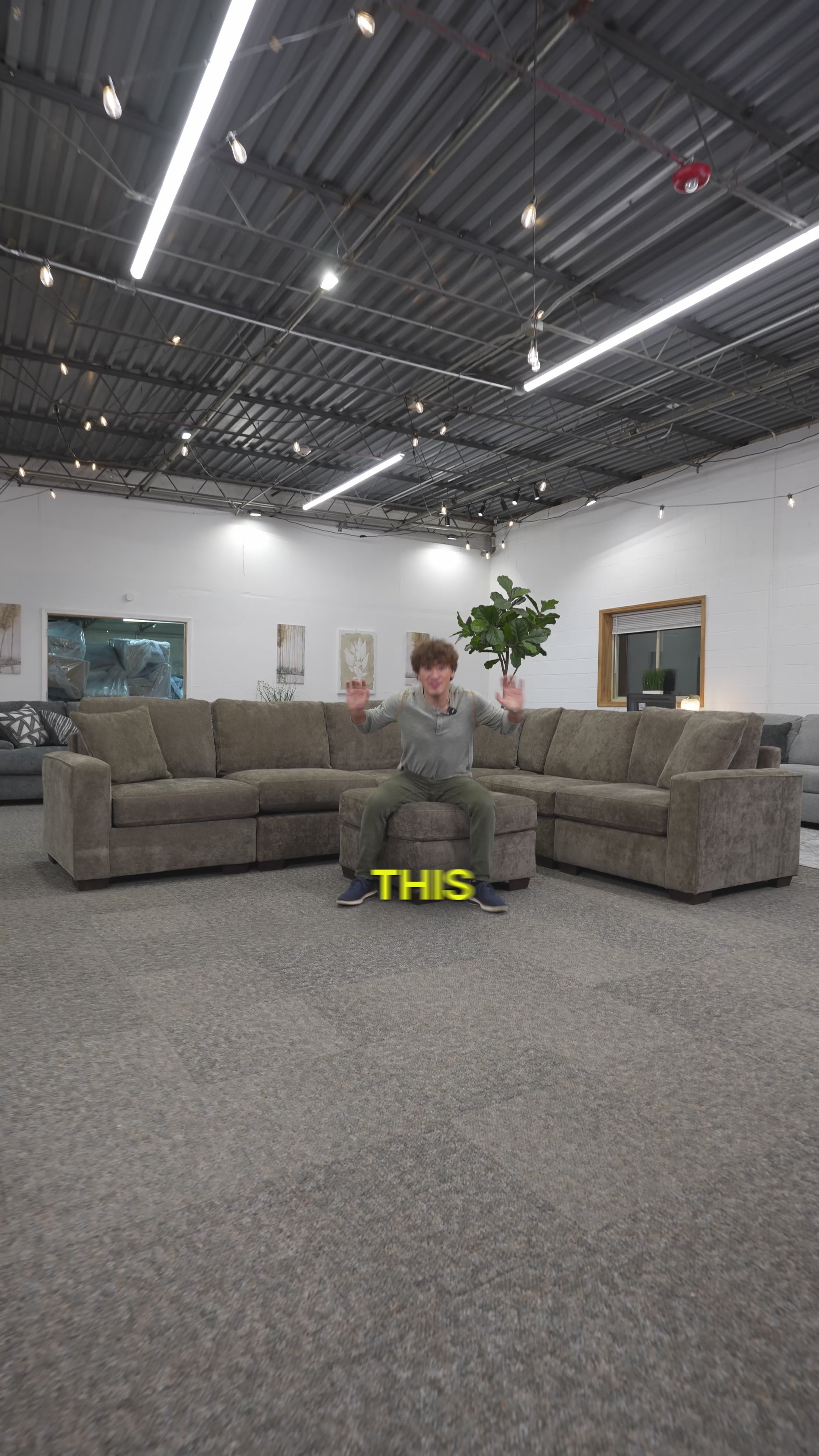 Haven Modular Sectional In Mocha (Customizable)