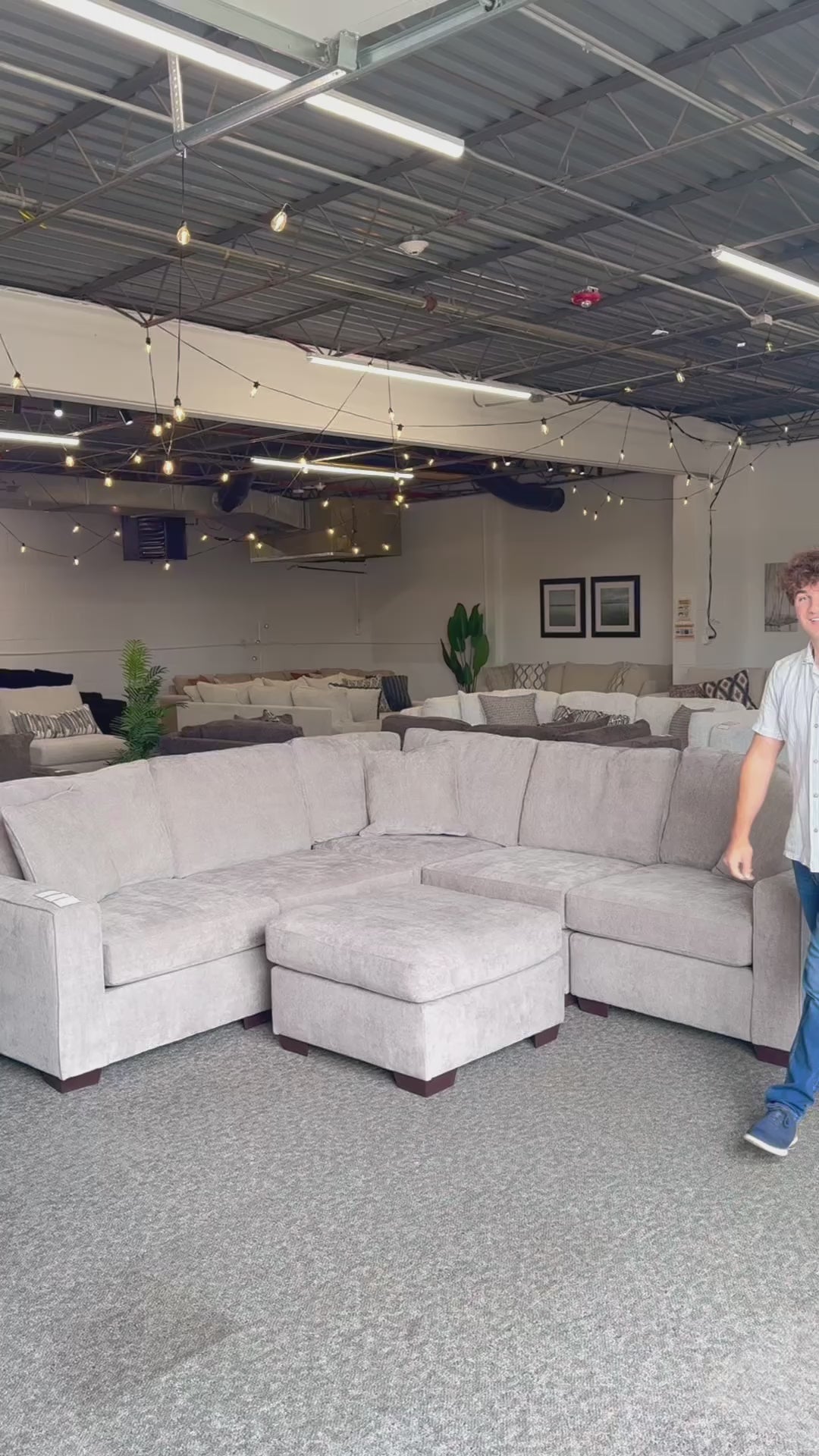 Haven Modular Ash 6 Piece Sectional Sofa