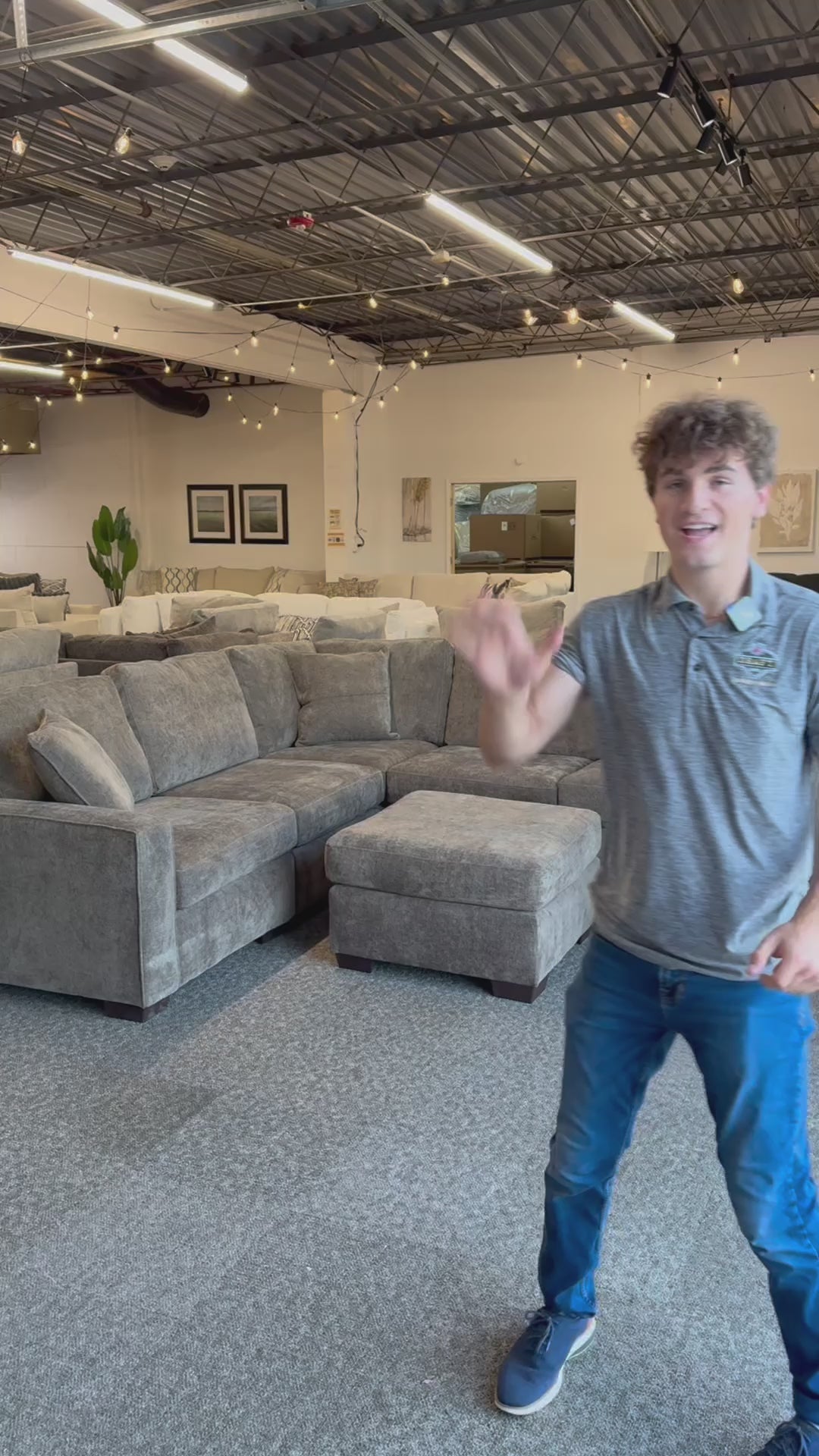 Haven Modular Mocha 6 Piece Sectional Sofa