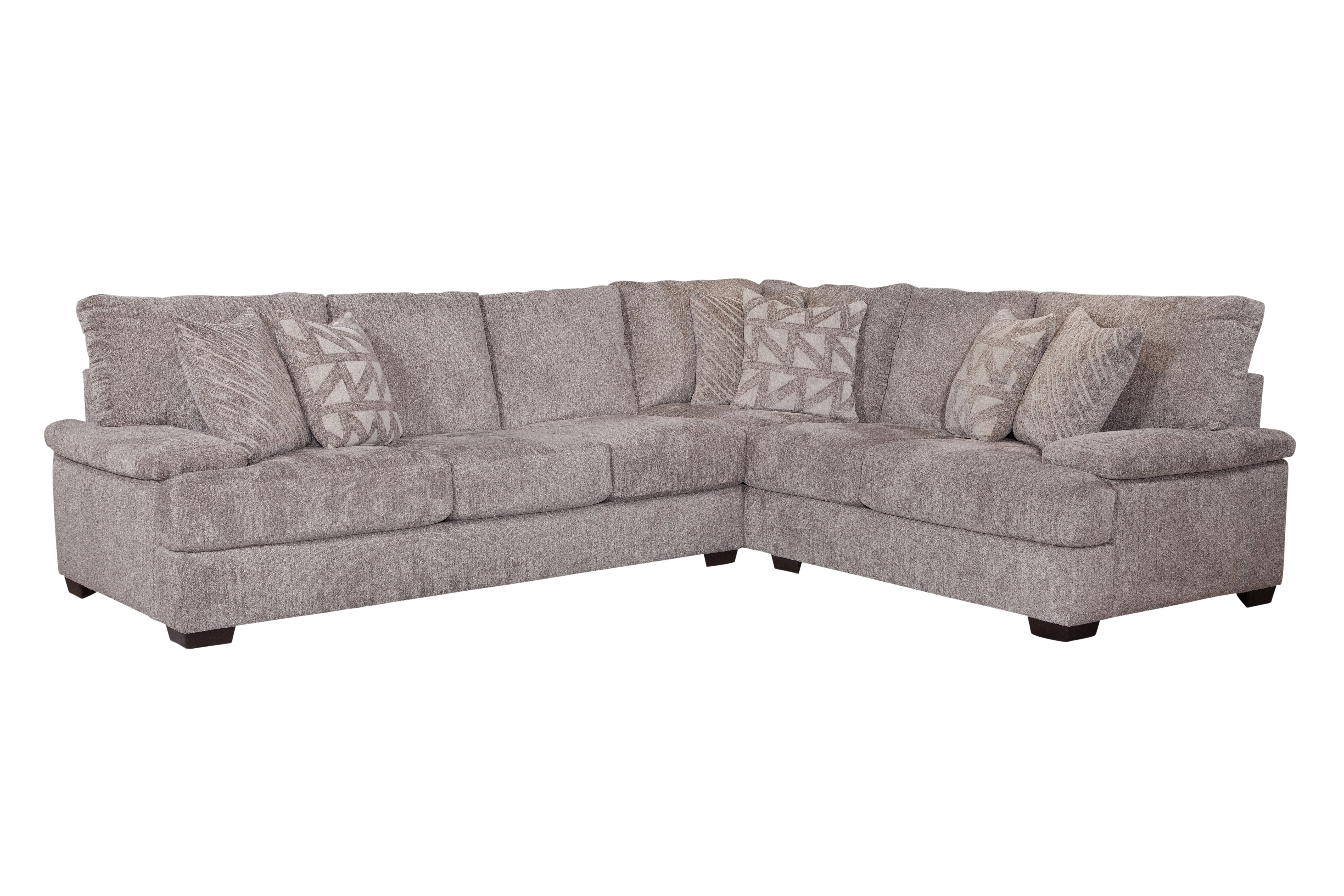 Mammoth Sectional Sofa In Cement