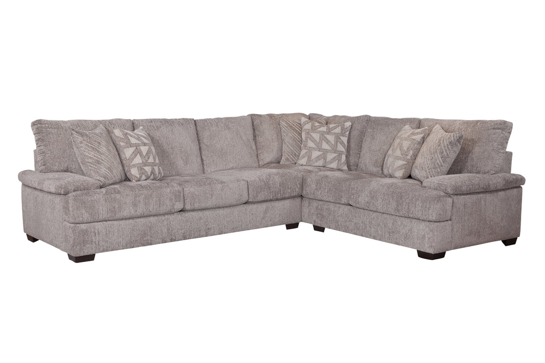 Mammoth Sectional Sofa In Cement